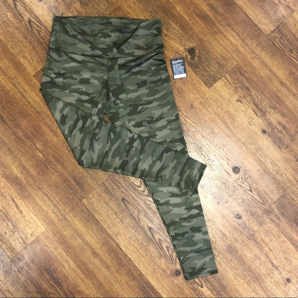 Onzie High Rise Legging Moss Camo